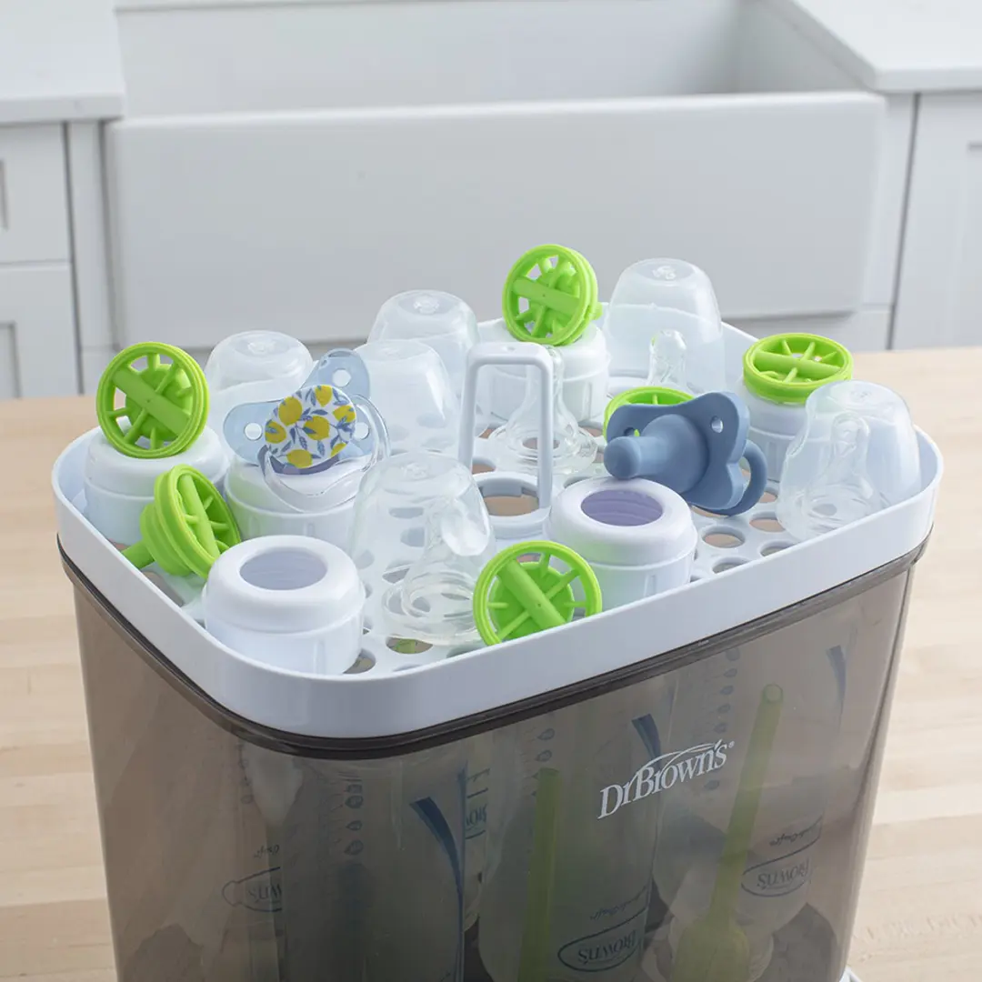 Dr. Brown's Stoomsterilisator met Droogfunctie - Wit