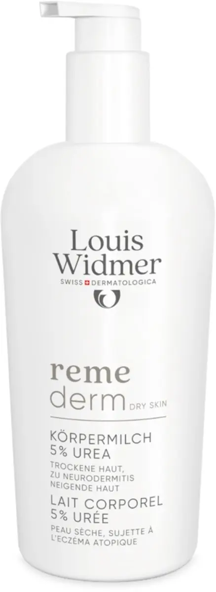 Louis Widmer Remederm Lichaamsmelk 5% Ureum 400ml