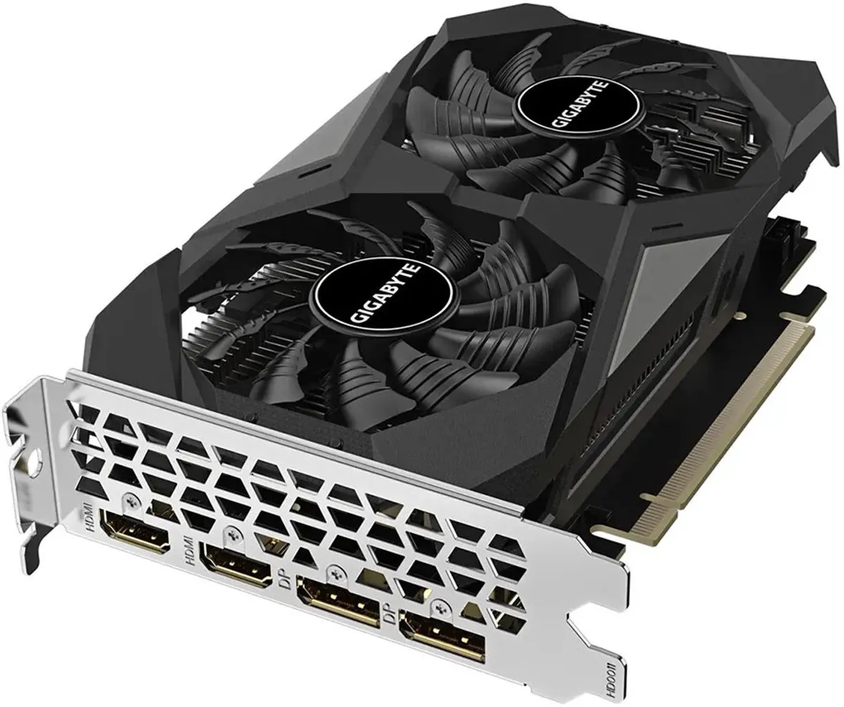 Gigabyte GeForce RTX 3050 WINDFORCE OC V2 GV-N3050WF2OCV2-6GD - 6GB GDDR6 - Zwart