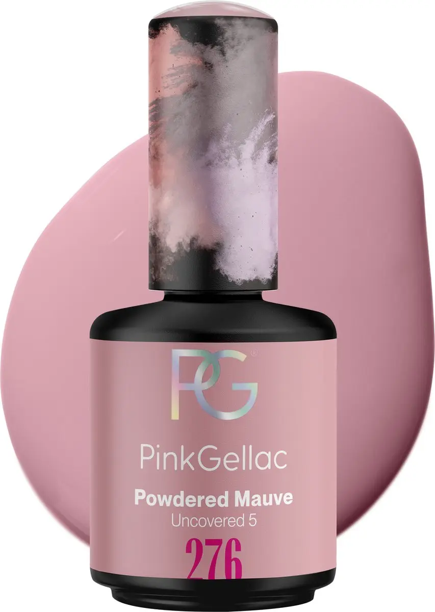Pink Gellac Powdered Mauve 276 Gellak 15ml