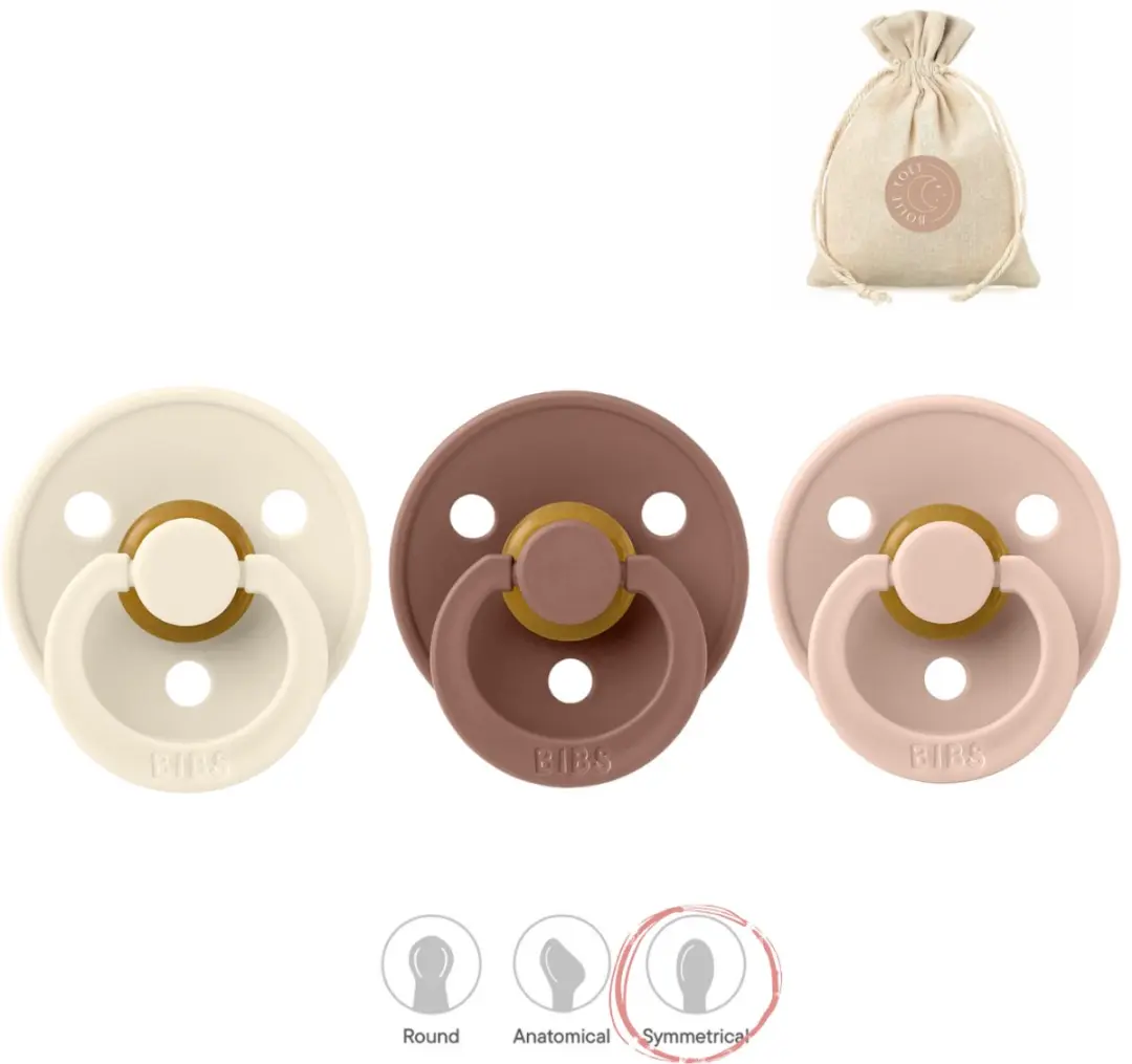 BIBS Symmetrische Fopspenen Maat 2