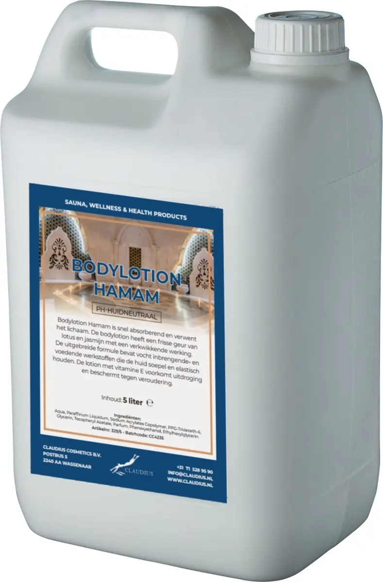 Splashbox Cosmetics Hamam Bodylotion 5L