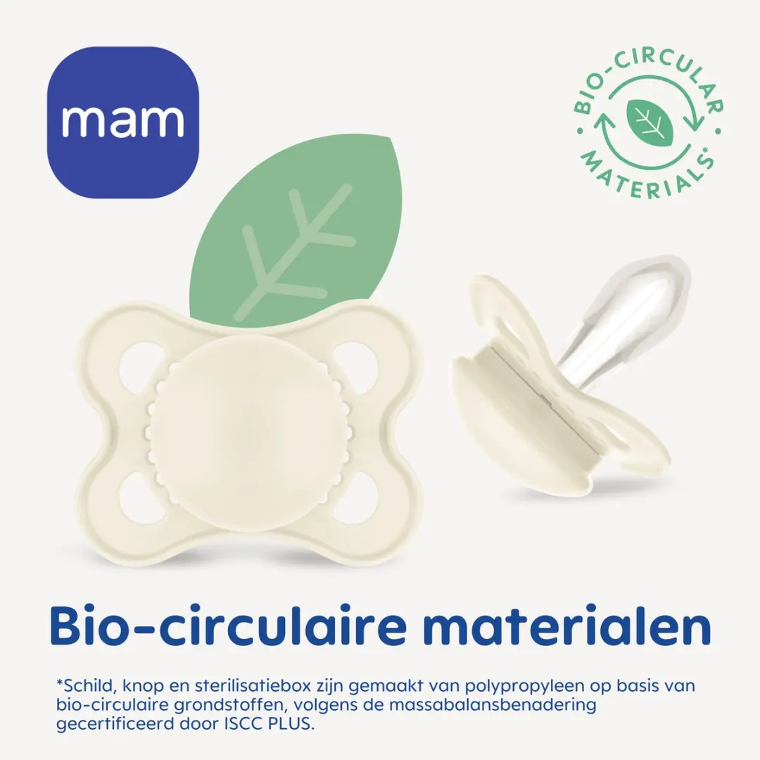MAM Original Silikon Speen Extra Dun Mat Blauw - 2 Stuks