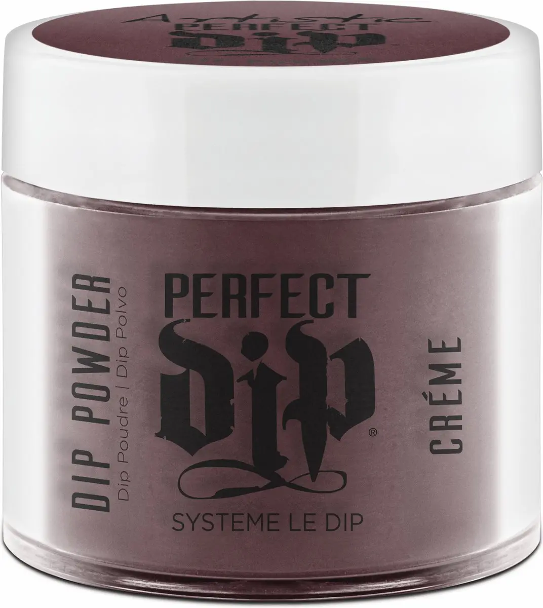 Artistic Nail Design Perfect Dip Poeder Mat Paars Crème 23g