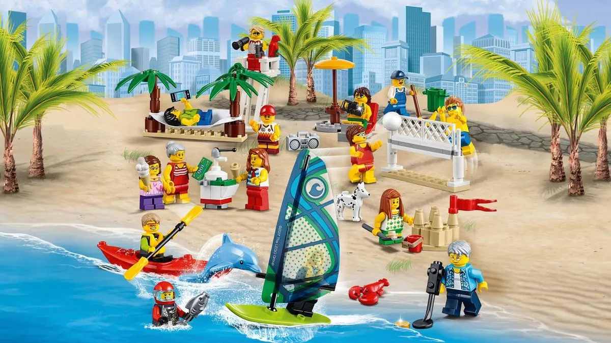 LEGO City Plezier aan het Strand 60153 - 169 Stukken