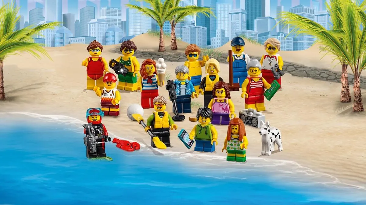 LEGO City Plezier aan het Strand 60153 - 169 Stukken