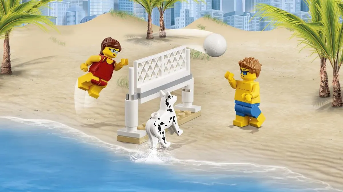 LEGO City Plezier aan het Strand 60153 - 169 Stukken