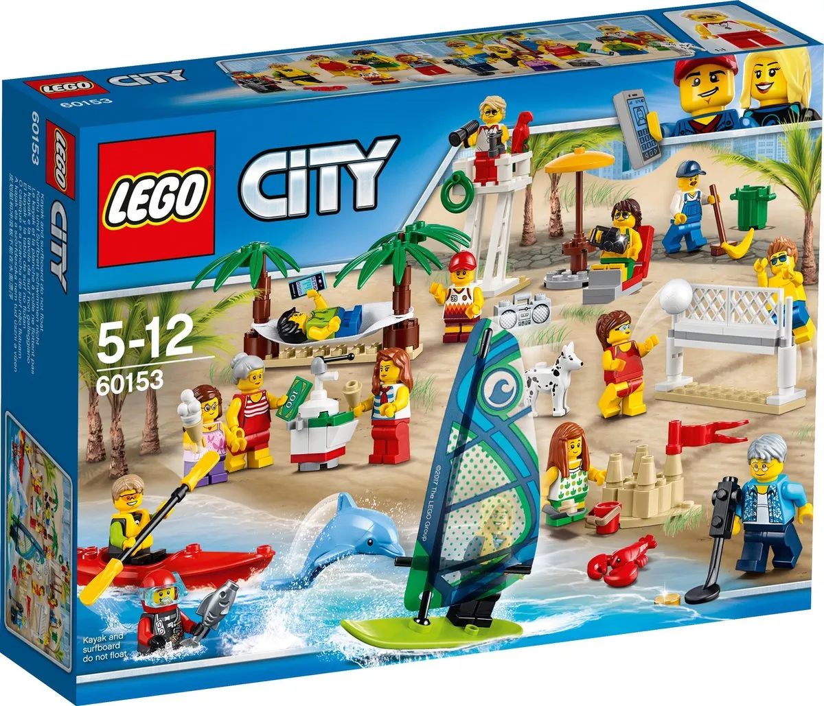 LEGO City Plezier aan het Strand 60153