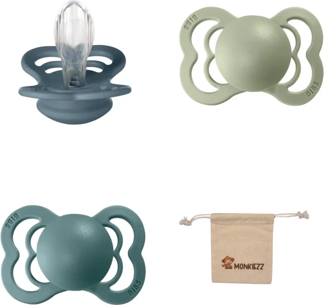 BIBS Supreme Fopspenen Maat 1 0-6m