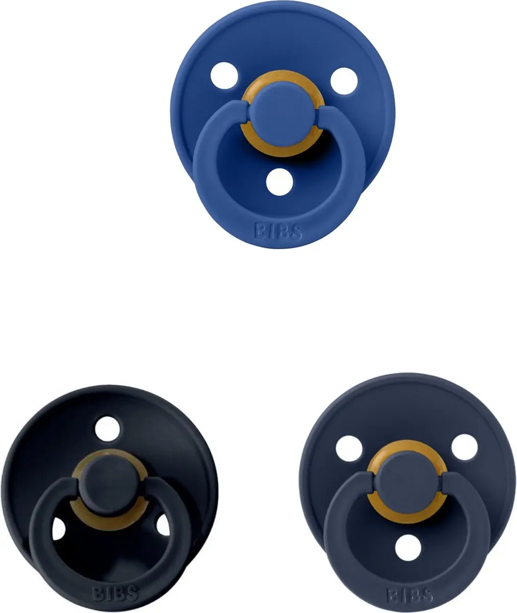BIBS Fopspeen 6-18 Maand Set 3 Stuks