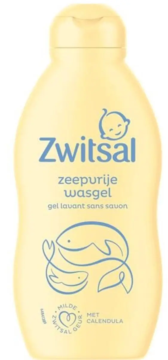 Zwitsal Wascrème Zeepvrij 3x200ml - Calendula