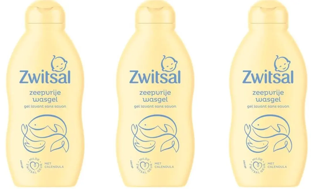 Zwitsal Wascrème Zeepvrij 3x200ml