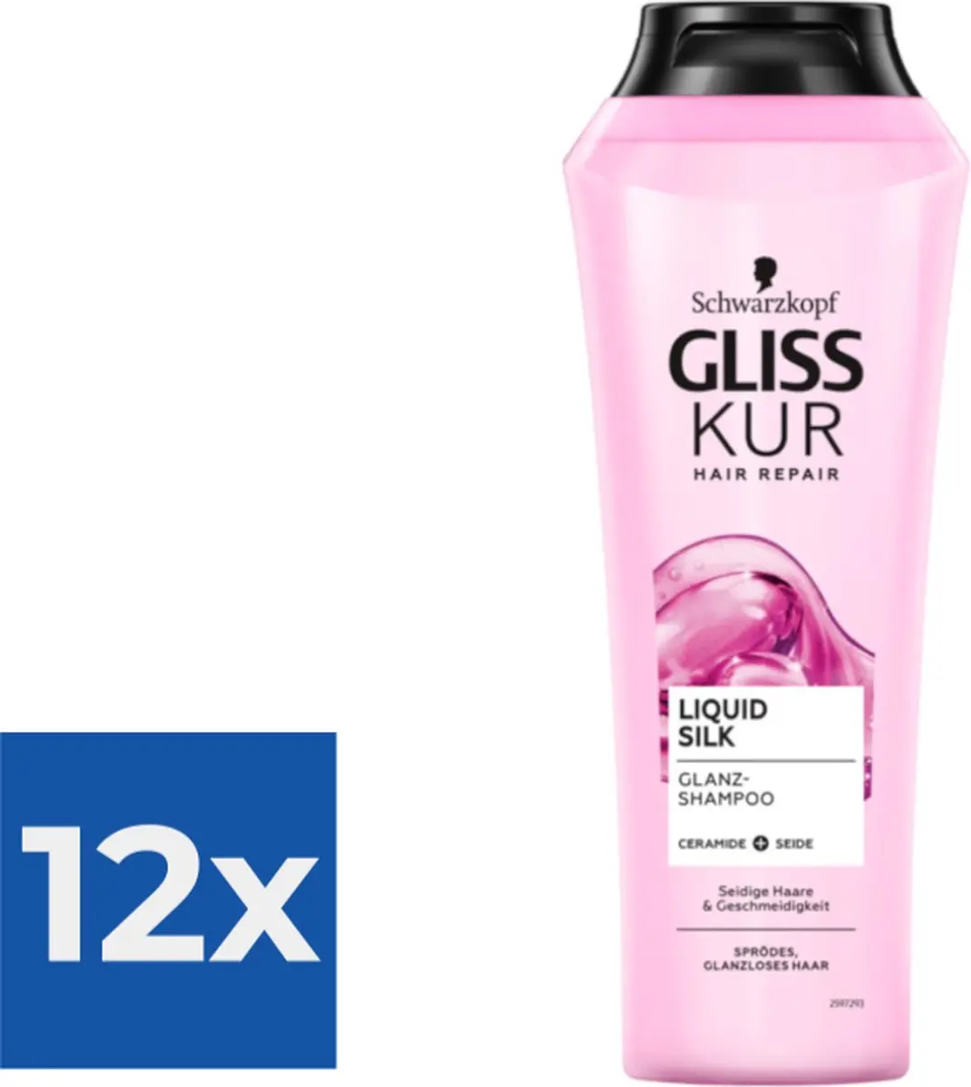 Gliss Kur Shampoo Liquid Silk 250ml