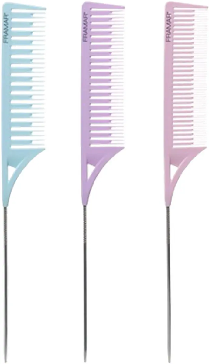 Framar Dream Weaver Highlight Kammen Set Pastel - Zwart