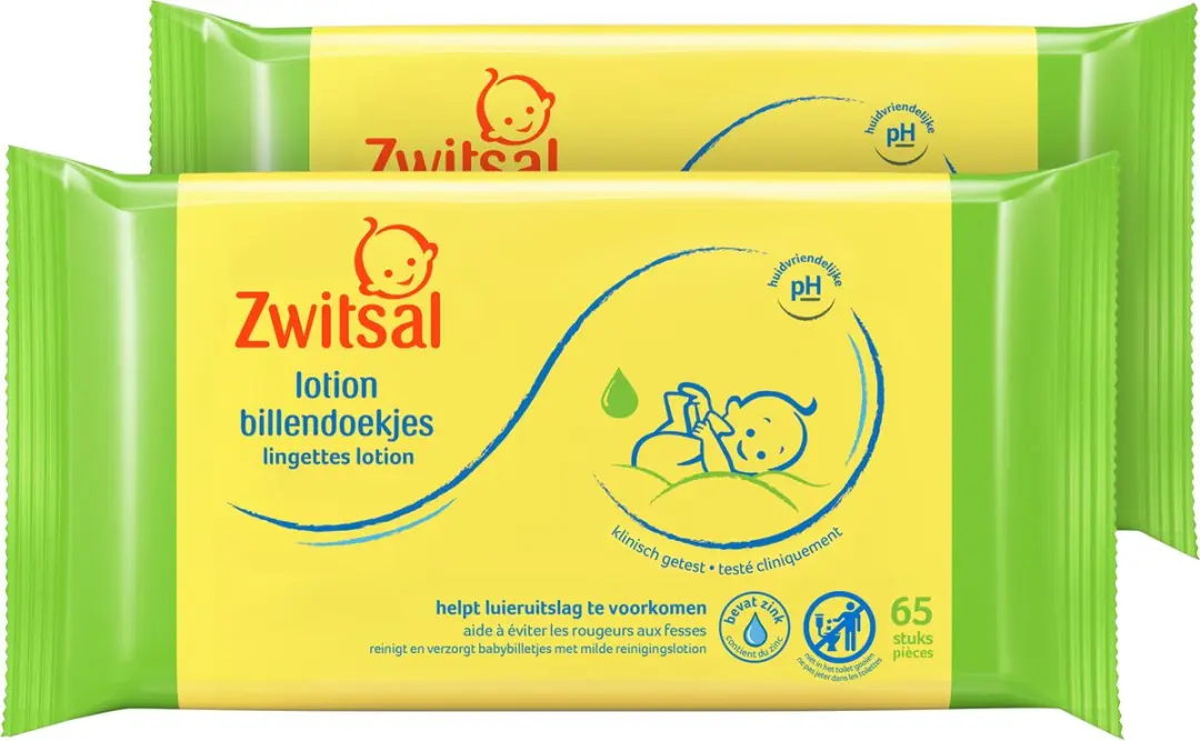 Zwitsal Billendoekjes 130 Stuks