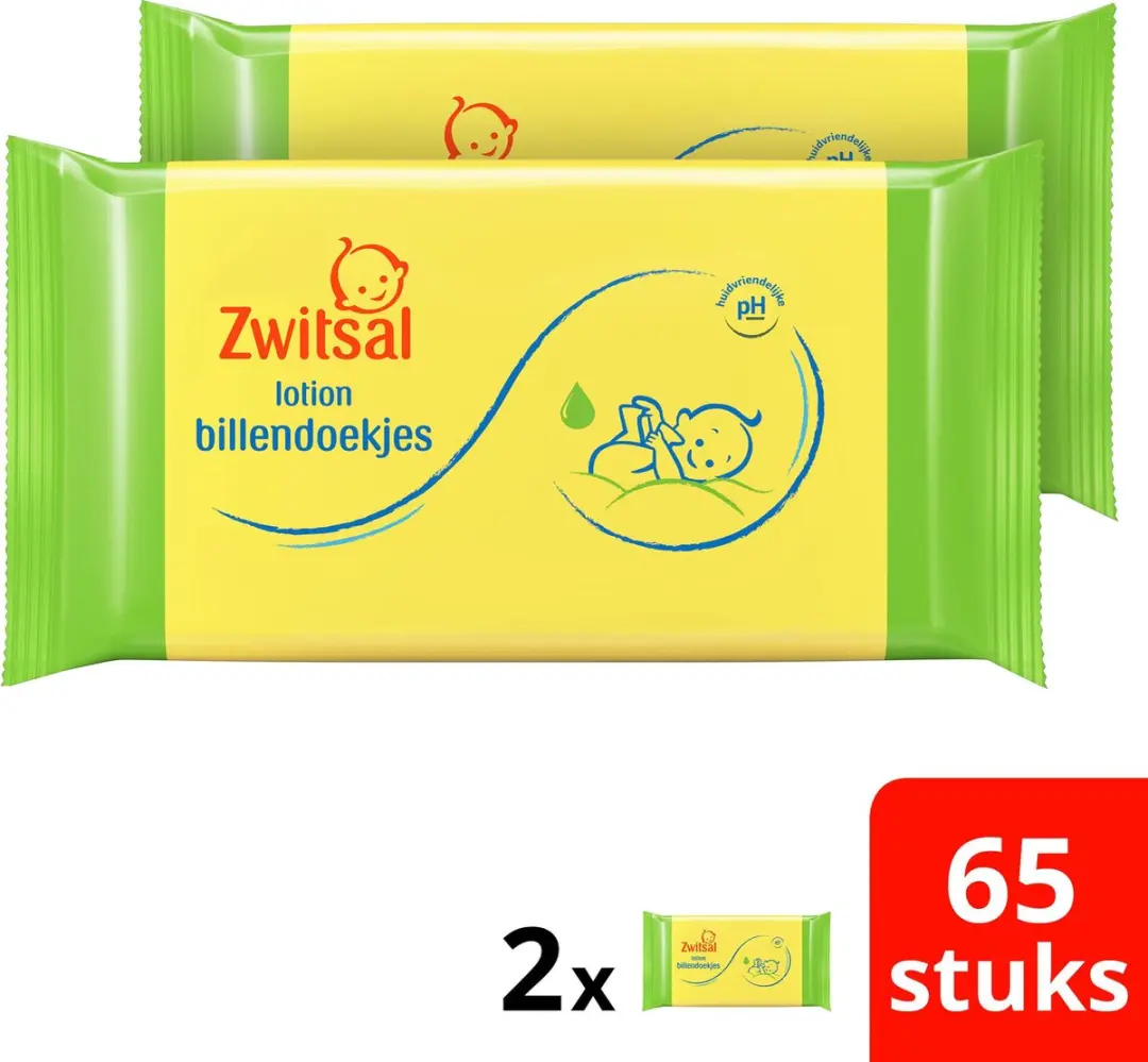 Zwitsal Billendoekjes 130 Stuks