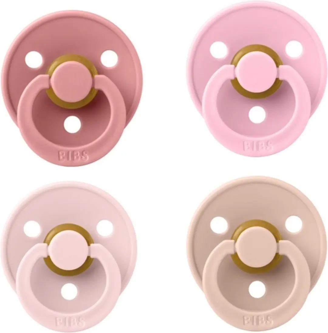 BIBS Fopspeen Set 4 Stuks