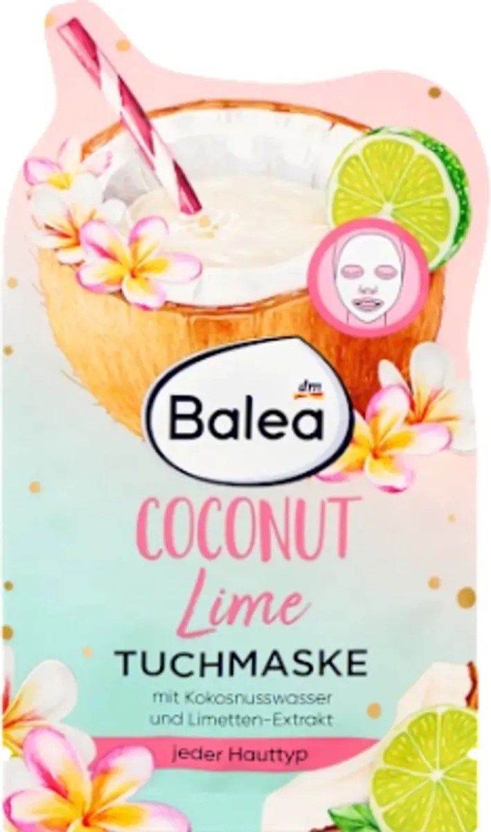 Balea Gezichtsmasker Coconut Lime 20g