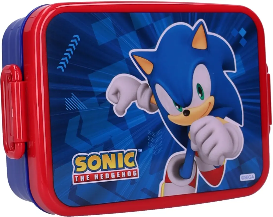 Sonic Lunchbox 155-01444 - Blauw - 1L - 2-delig