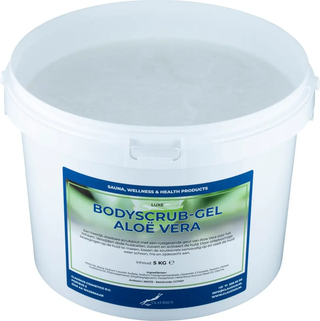 Splashbox Cosmetics Aloë Vera Bodyscrub-Gel 5 kg