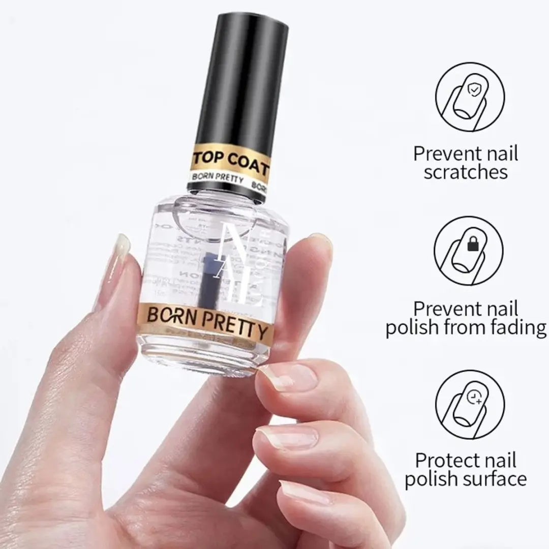 Born Pretty Top & Base Gel Nagellak Set 15ml - 2 Stuks
