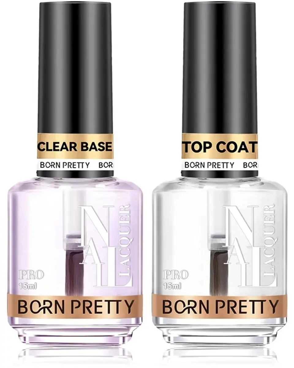 Born Pretty Top & Base Gel Nagellak Set 15ml