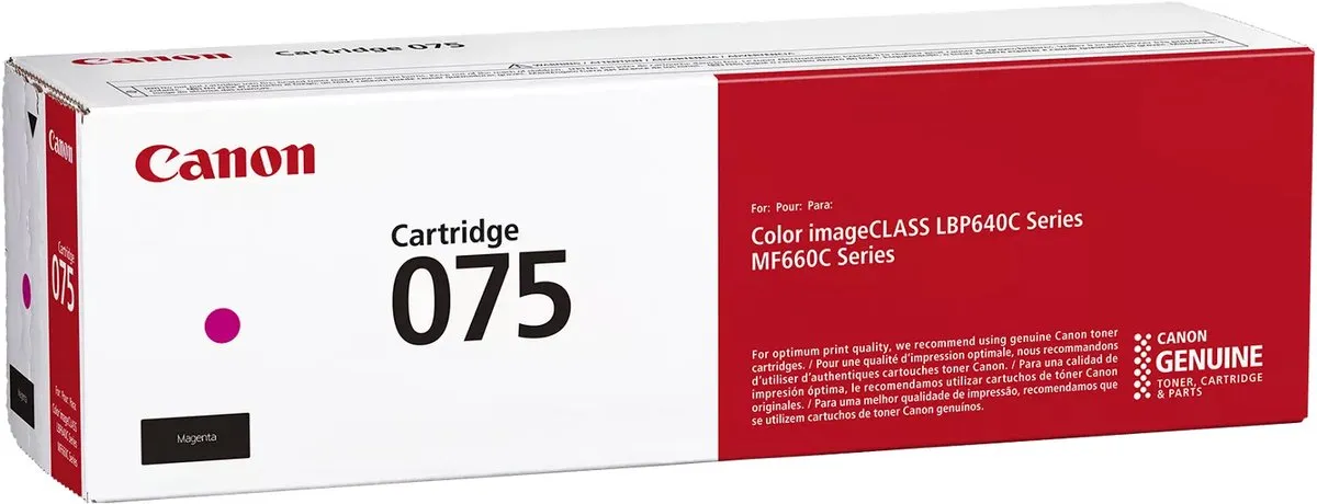 Canon 075 Magenta Tonercartridge 1300 Pagina's