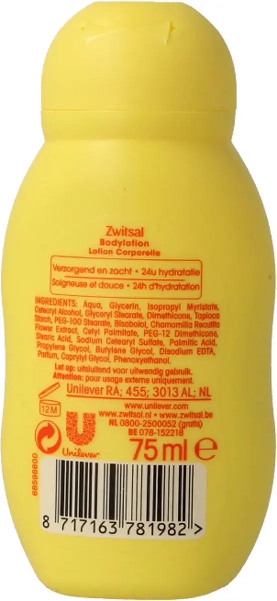 Zwitsal Bodylotion 75ml
