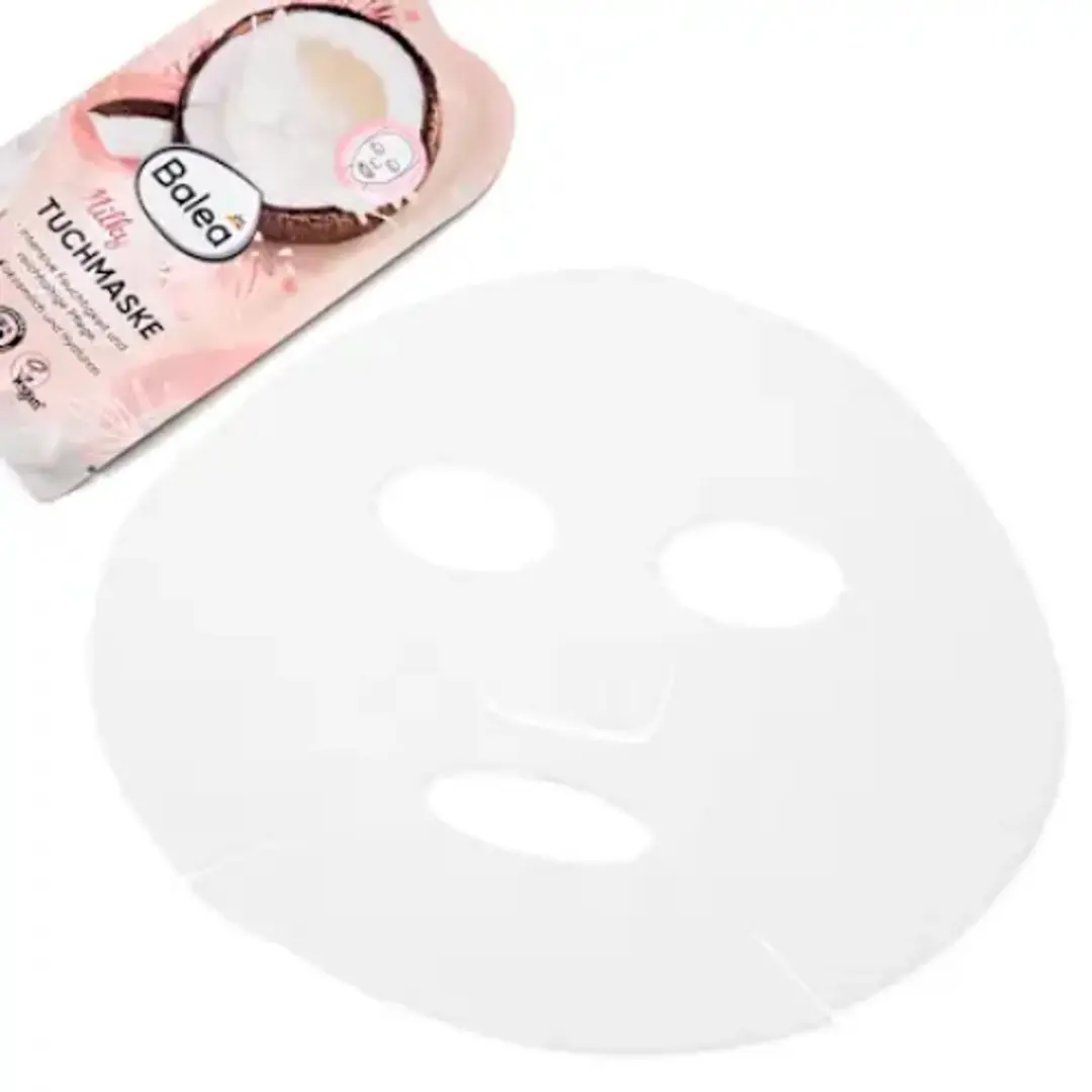 Balea Gezichtsmasker Milky Kokos 20g - Met Kokosmelk & Hyaluronzuur