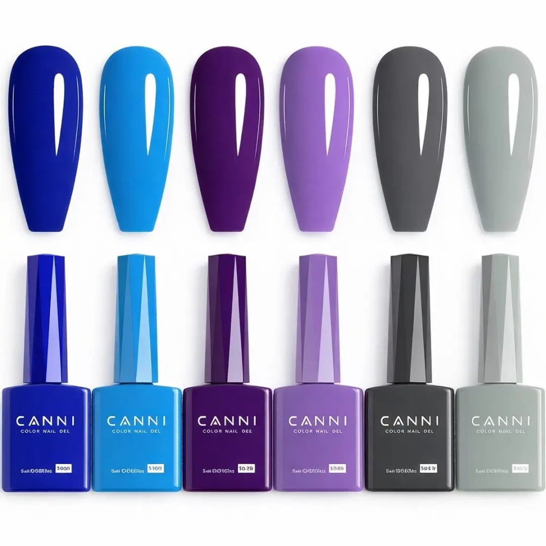 Canni HEMA-vrij Gellakset 6x10ml - 6 Kleuren