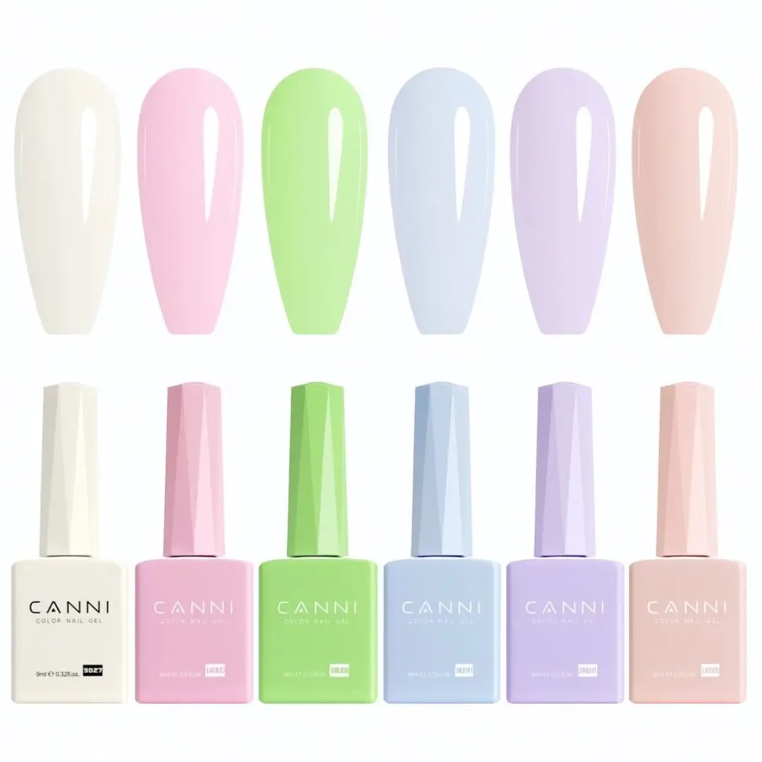 Canni HEMA-vrij Gellakset 6x10ml - 6 Kleuren