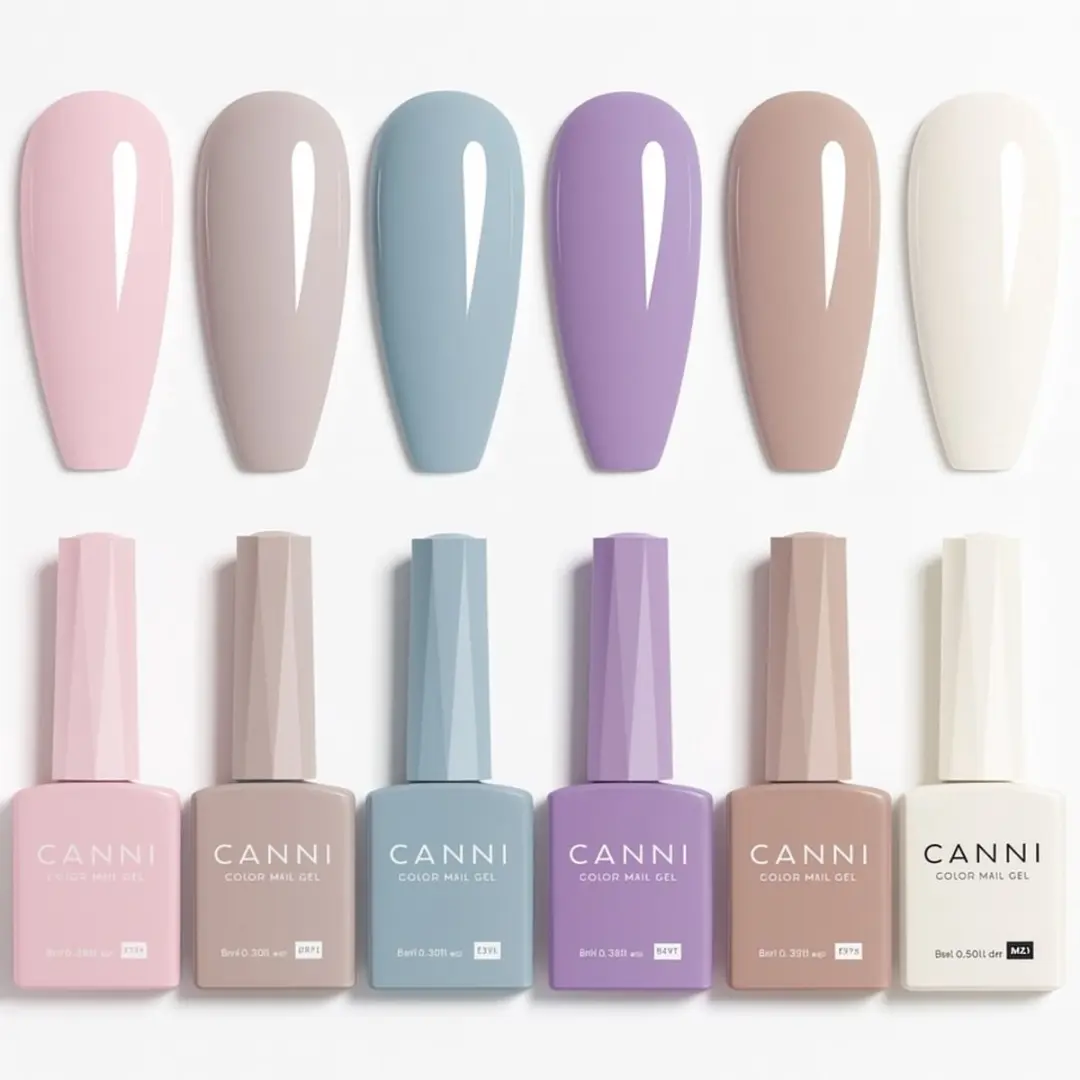 Canni HEMA-vrij Gellakset 6x10ml - 6 Kleuren