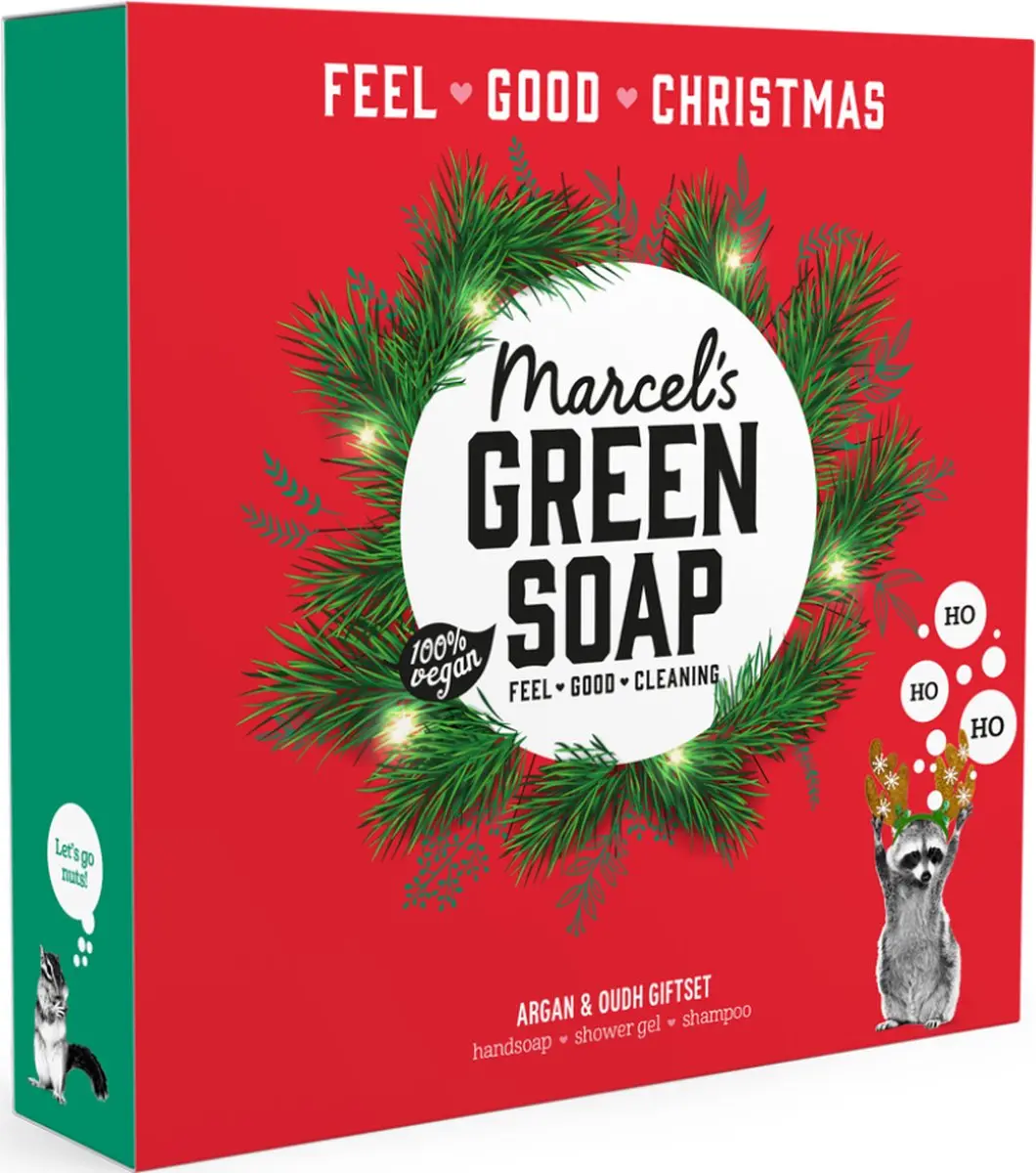 Marcel's Green Soap Kerst Geschenkset Argan & Oudh