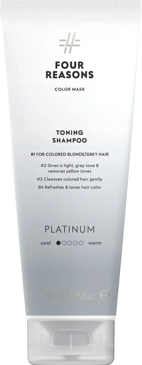 Four Reasons Toning Shampoo PLATINUM 250ml