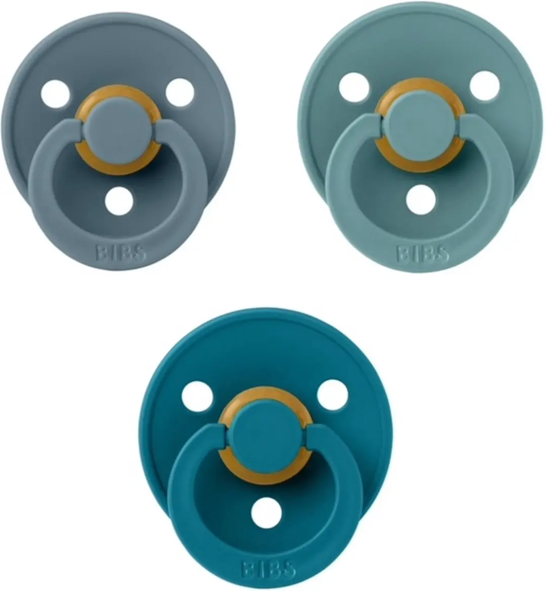 BIBS Fopspeen 0-6 Maand Set 3 Stuks