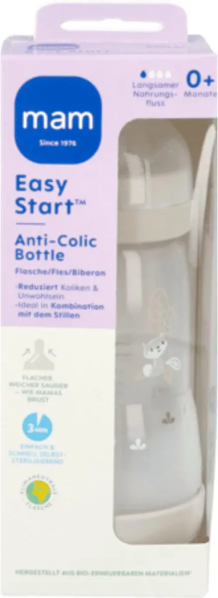 MAM Easy Start Babyfles 260ml - Anti-Koliek - Uni - afbeelding 6 van 6