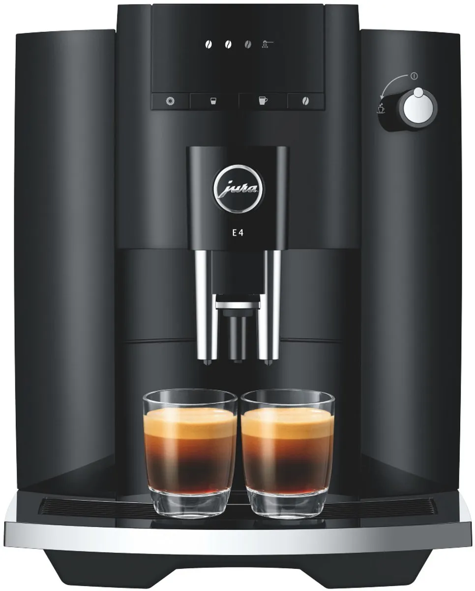 Jura E4 Piano Black Volautomatische Espressomachine