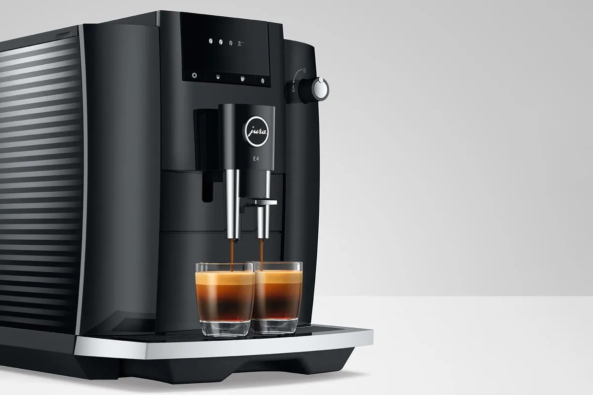Jura E4 Piano Black Volautomatische Espressomachine - 5 Programma's