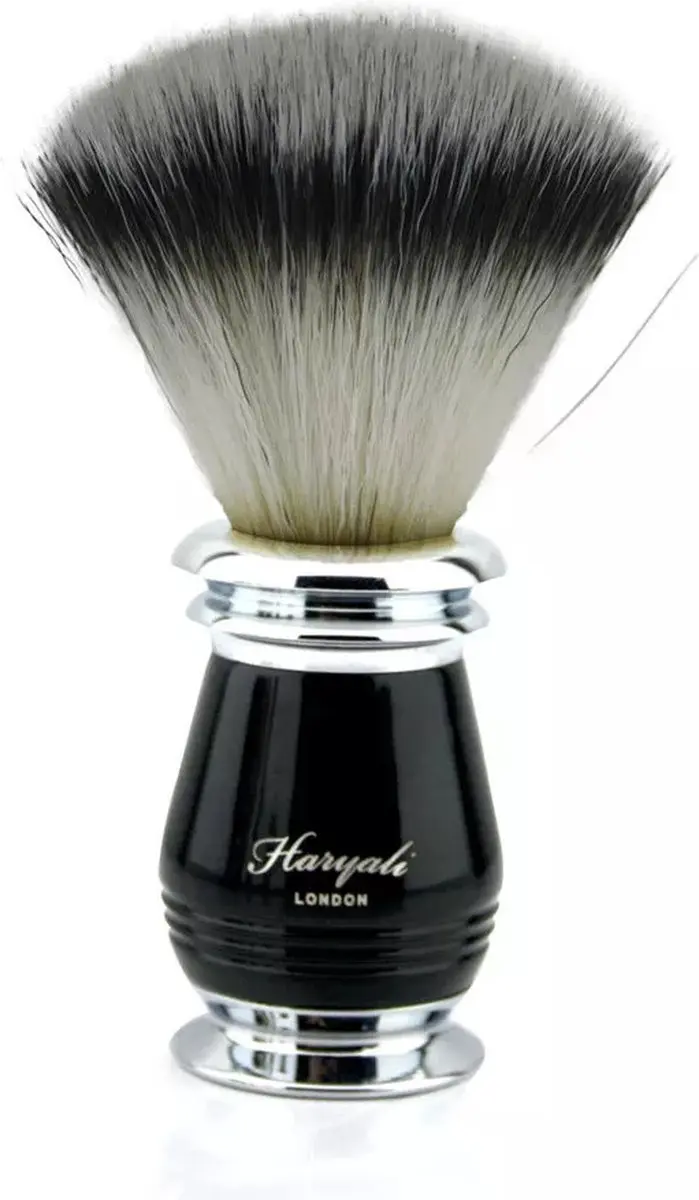 Haryali London Herenscheerset - 3 Randen Scheermes - Zwart