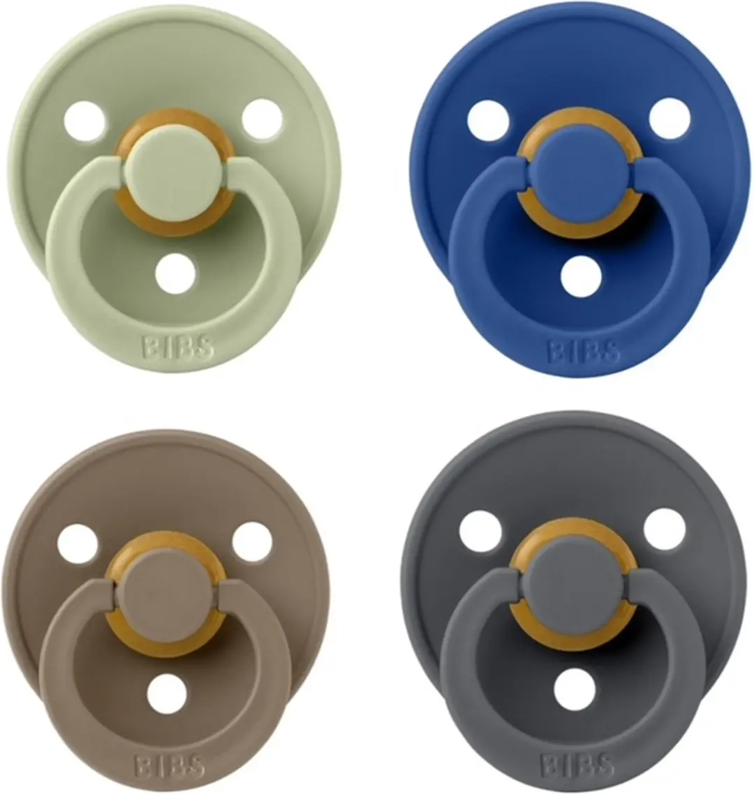 BIBS Fopspeen Set 4 Stuks