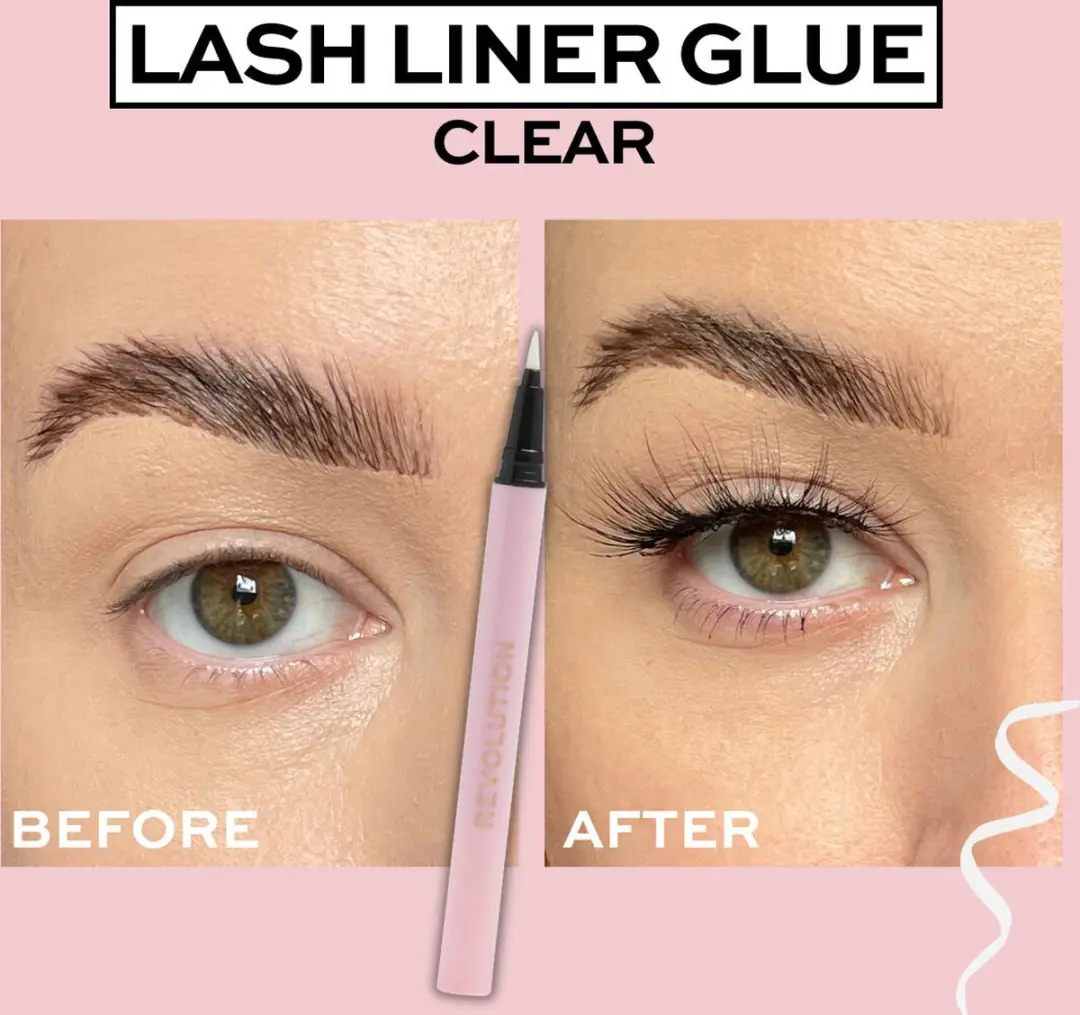 Makeup Revolution False Lash Liner Glue Clear 1ml