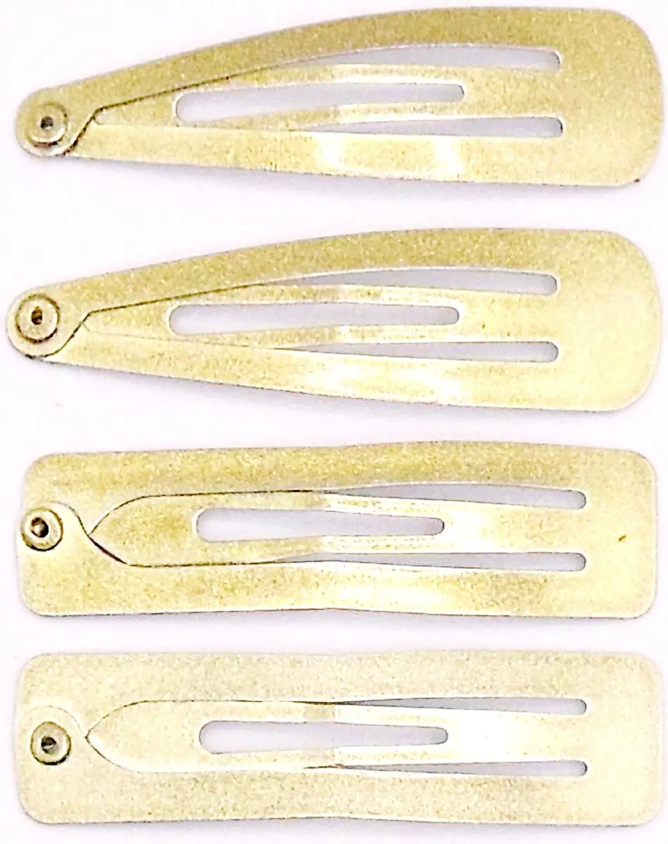 Hairmode Klik-Klak Haarspeldjes Goud