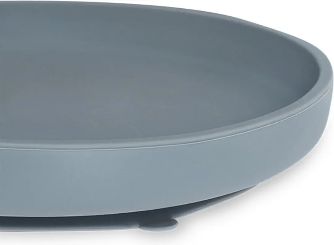 Jollein Kinderserviesset Siliconen Storm Grey - 4-delig