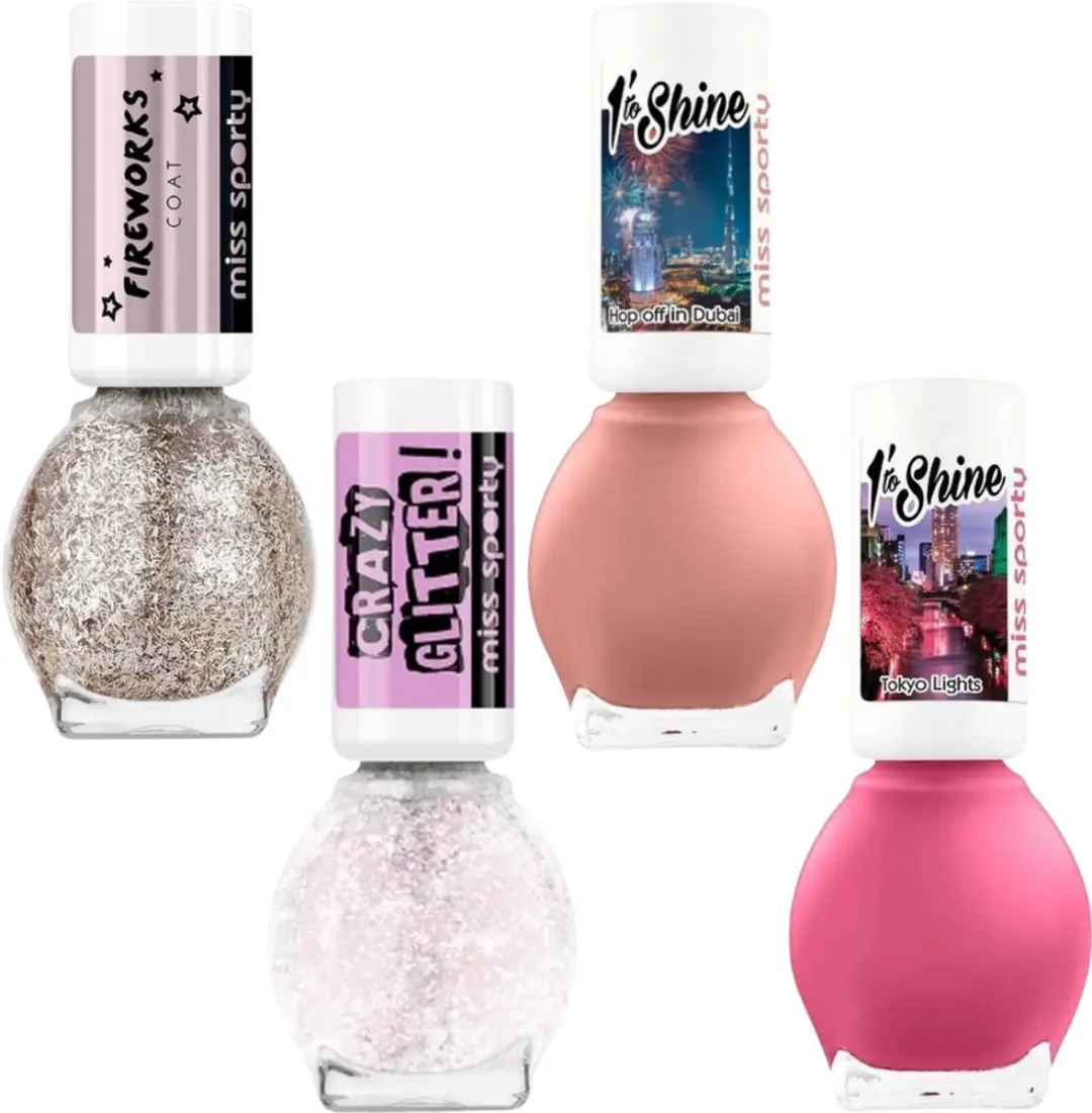 Miss Sporty 1 Minute to Shine Nagellak 635 Tokyo Lights 7ml