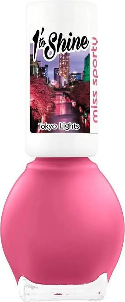 Miss Sporty 1 Minute to Shine Nagellak 635 Tokyo Lights 7ml