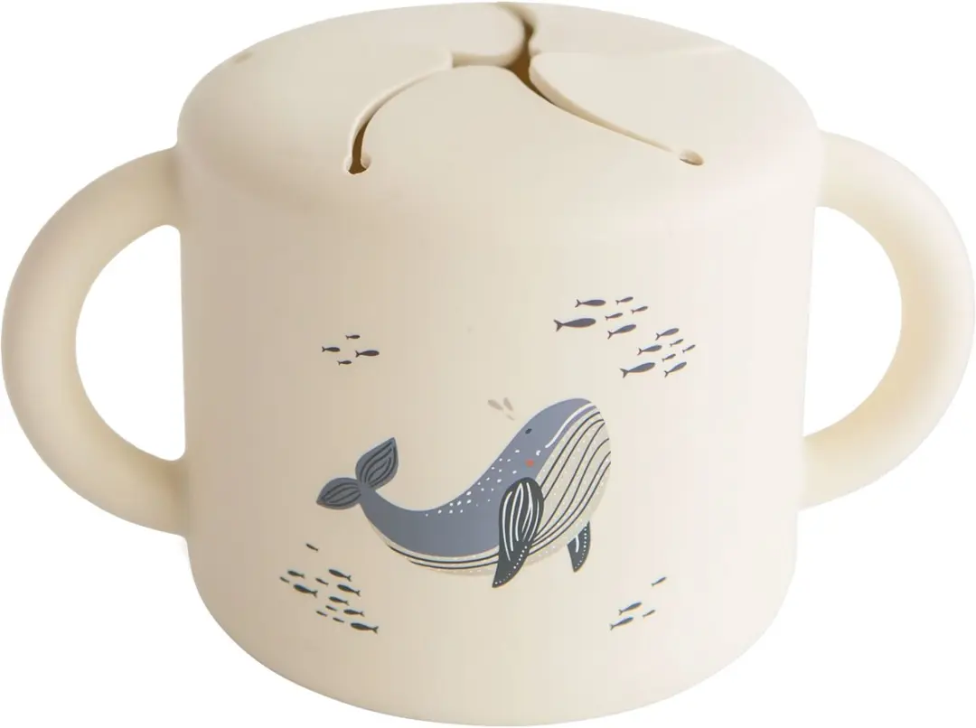 Mushie Snack Cup Whales