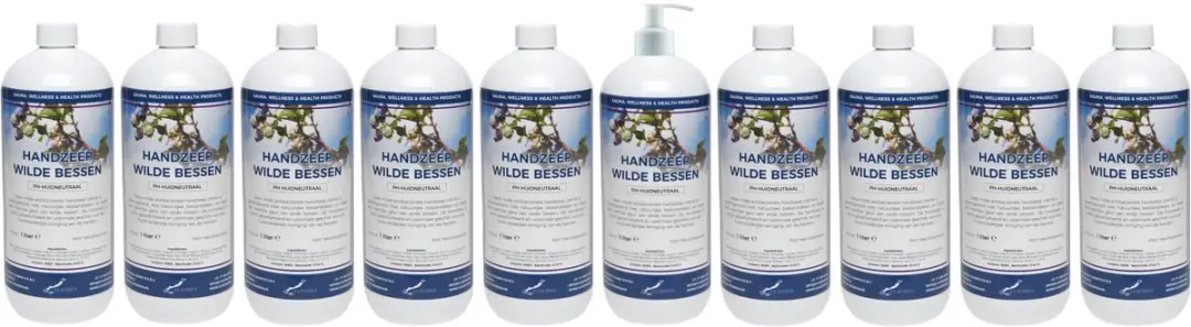 Splashbox Cosmetics Handzeep Wilde Bessen 1L