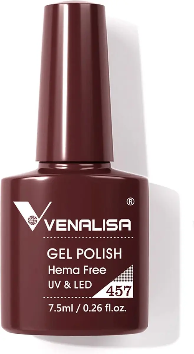 Venalisa UV Gellak Kastanje Bruin 7.5ml - 2 Stuks
