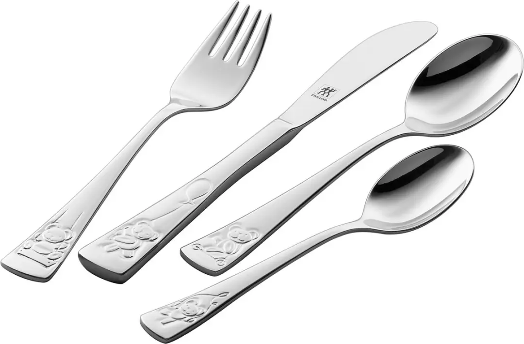 Zwilling Teddy Kinderbestek 4-delig