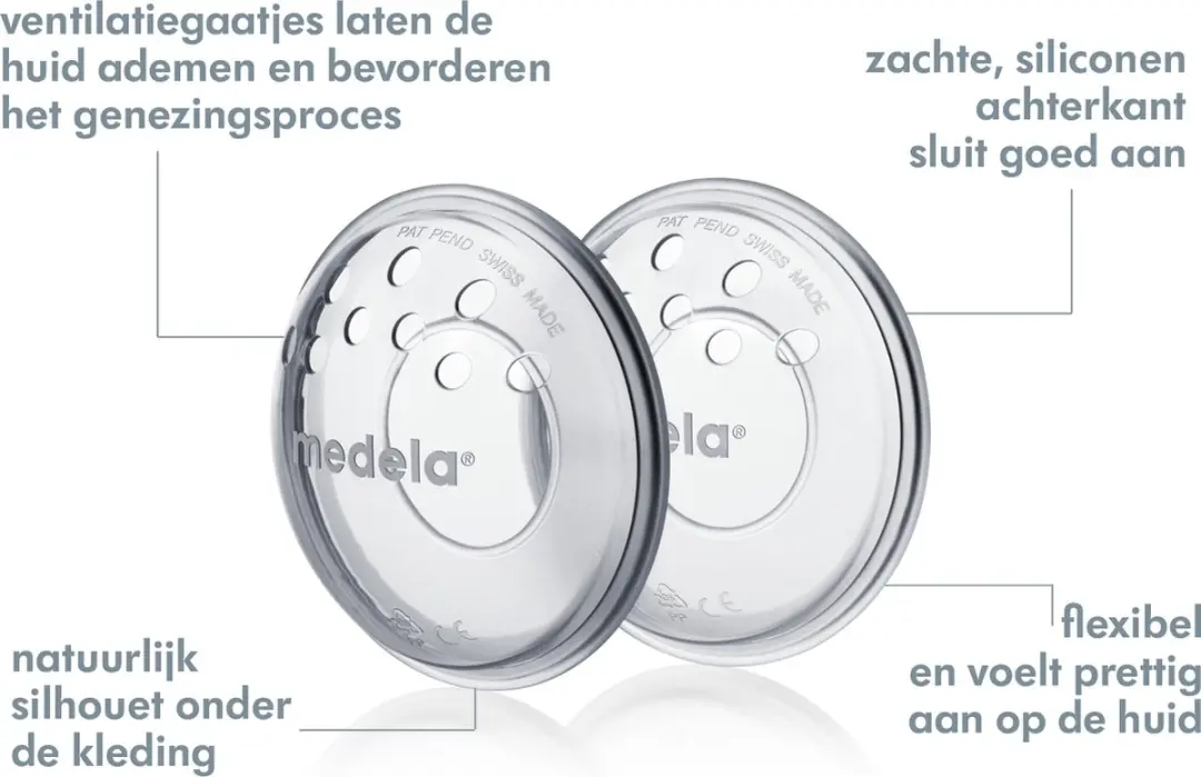 Medela Tepelbeschermers - Multicolor - 2 Stuks